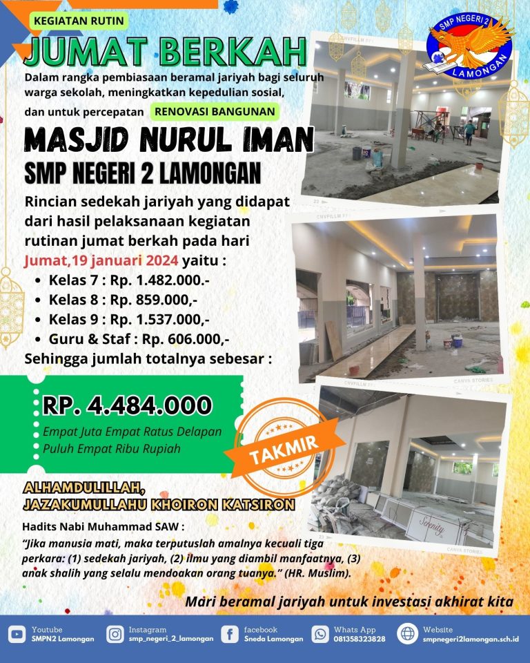 Jumat,19 januari 2024