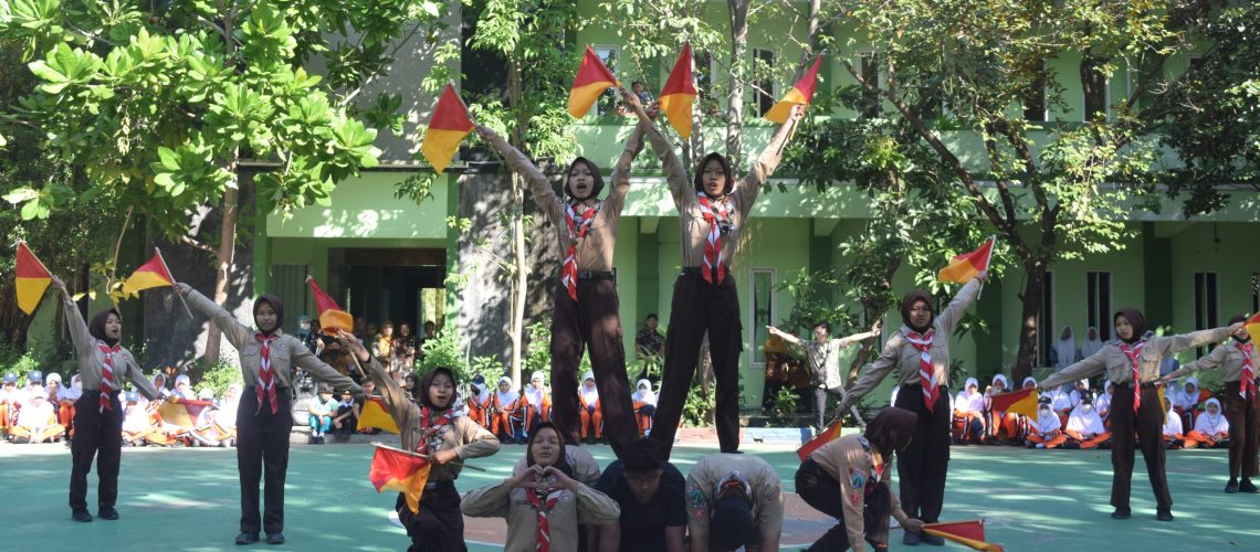 demo ekskul pramuka
